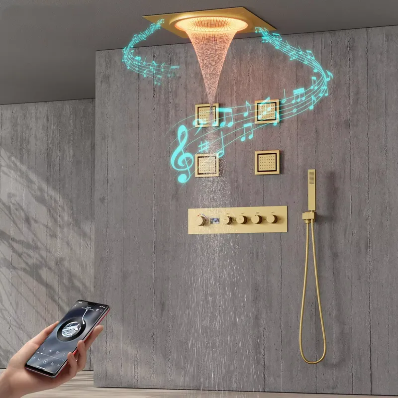 Spa & Wellness Hotel Paradiso - Smart LED Shower Set Bathroom Music