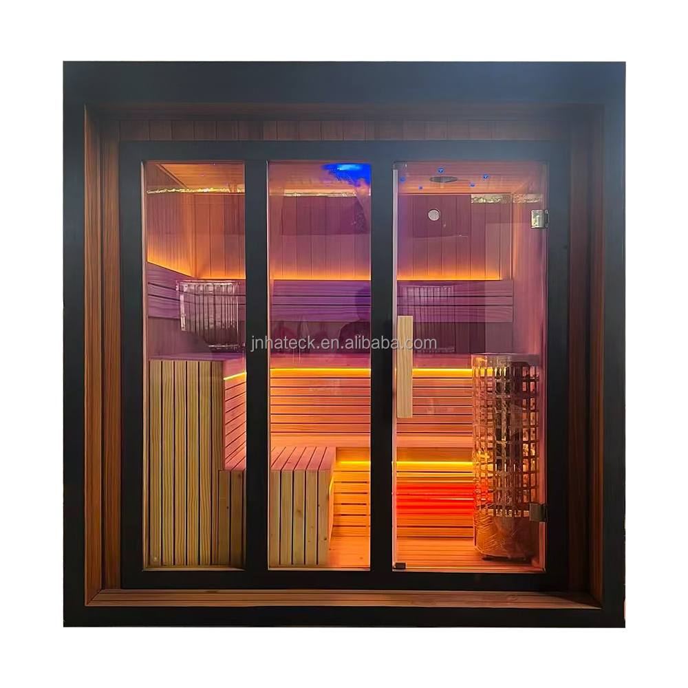 Solid Wood Sauna Room, Customi - đánh giá và giá Spa Wellness Luxury