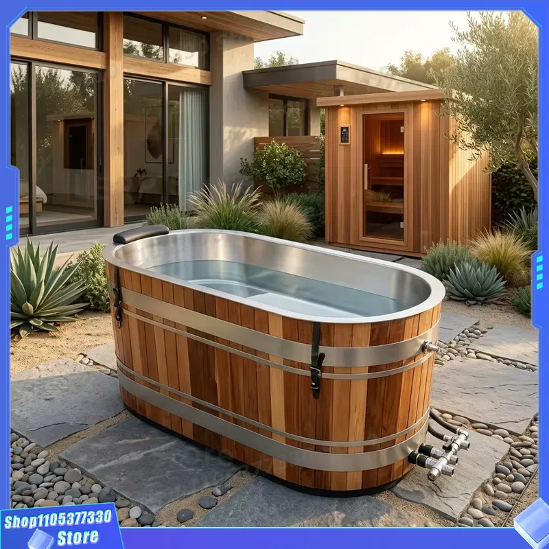 Custom U Shaped Cold Plunge Tu - đánh giá và giá Spa Wellness Luxury