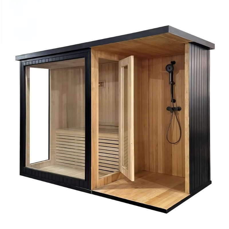 Luxury Outdoor Spa Sauna Combo - đánh giá và giá Spa Wellness Luxury
