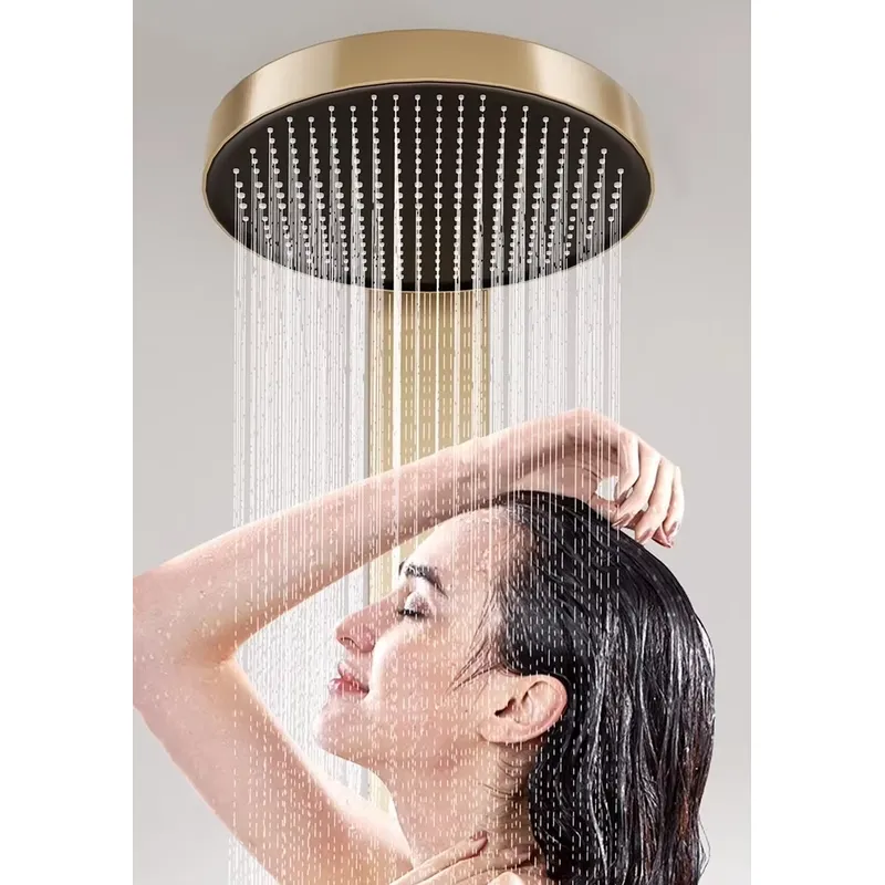 Brass Rainfall Shower Panel Se - đánh giá và giá Spa & Wellness Hotel Paradiso